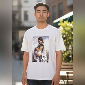 Michael Jackson New White Graphic T-Shirt